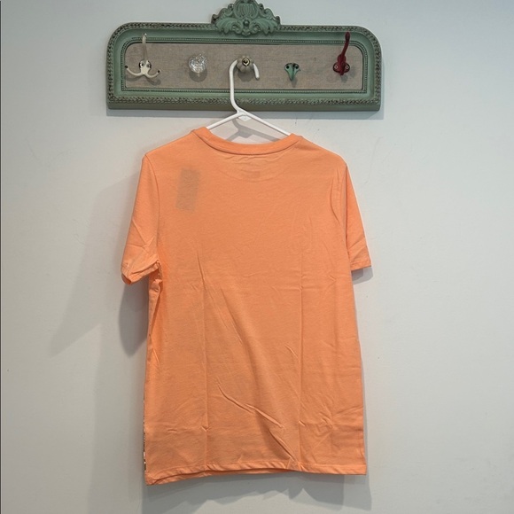 Cat & Jack Peach capybara tropical sailor Graphic Tee kids xxl new with tag - Picture 4 of 5